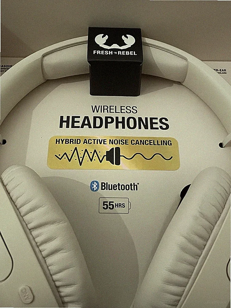 Fresh 'N Rebel Over-Ear Bluetooth Noise-Cancelling Kopfhörer, 55h Laufzeit