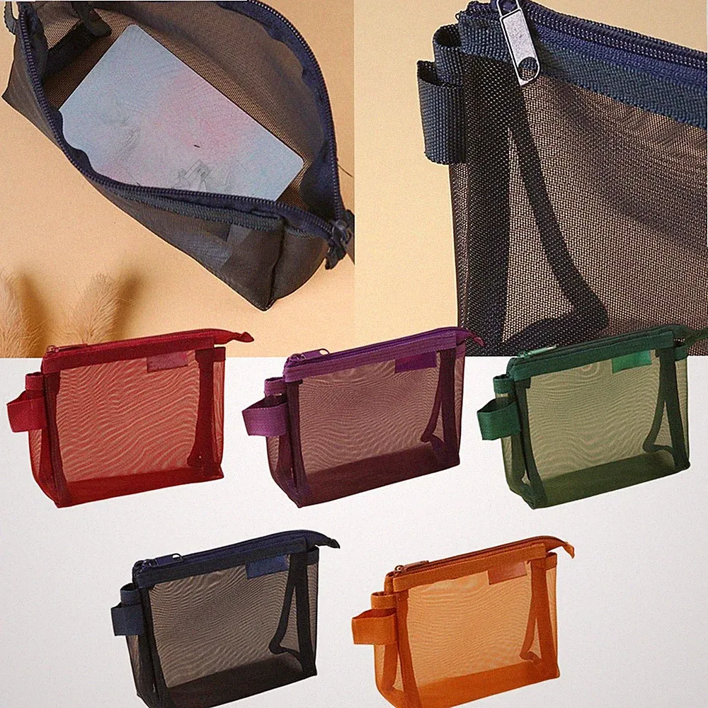 Für Kopfhörer Nylon für reißverschluss Tasche für Reise Retro Style Multifunktio