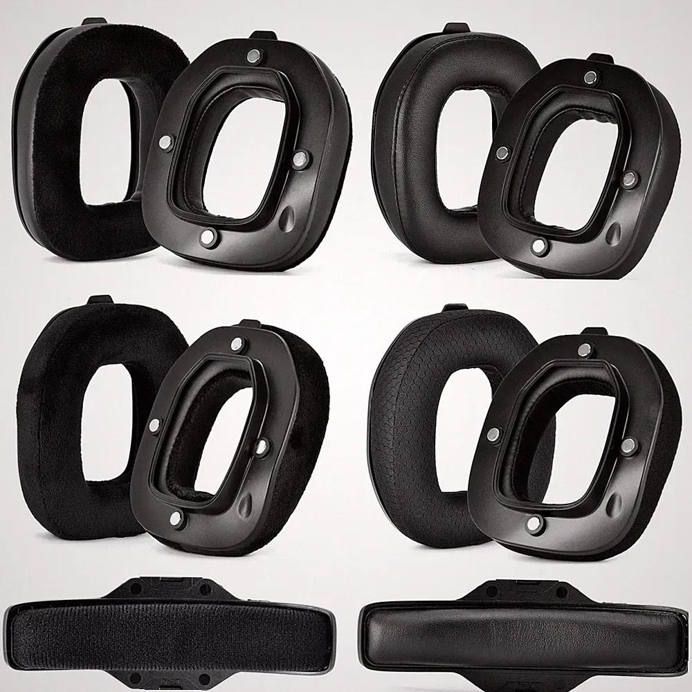 Für Logitech Astro A40TR Kopfhörer Ohrpolster Cushions Covers Stirnband Magnetic