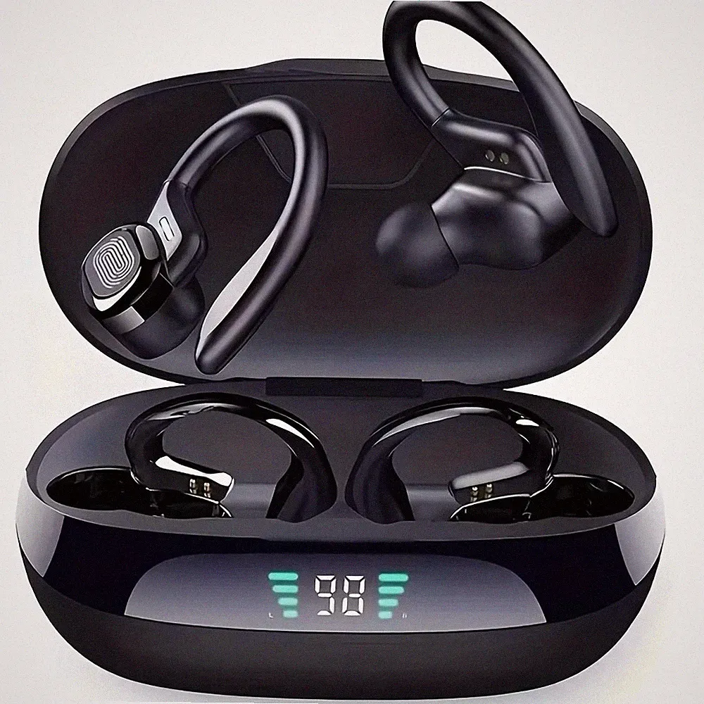 Für Samsung iPhone Sport Handy Kopfhörer Bluetooth TWS Stereo Kabellos Headset