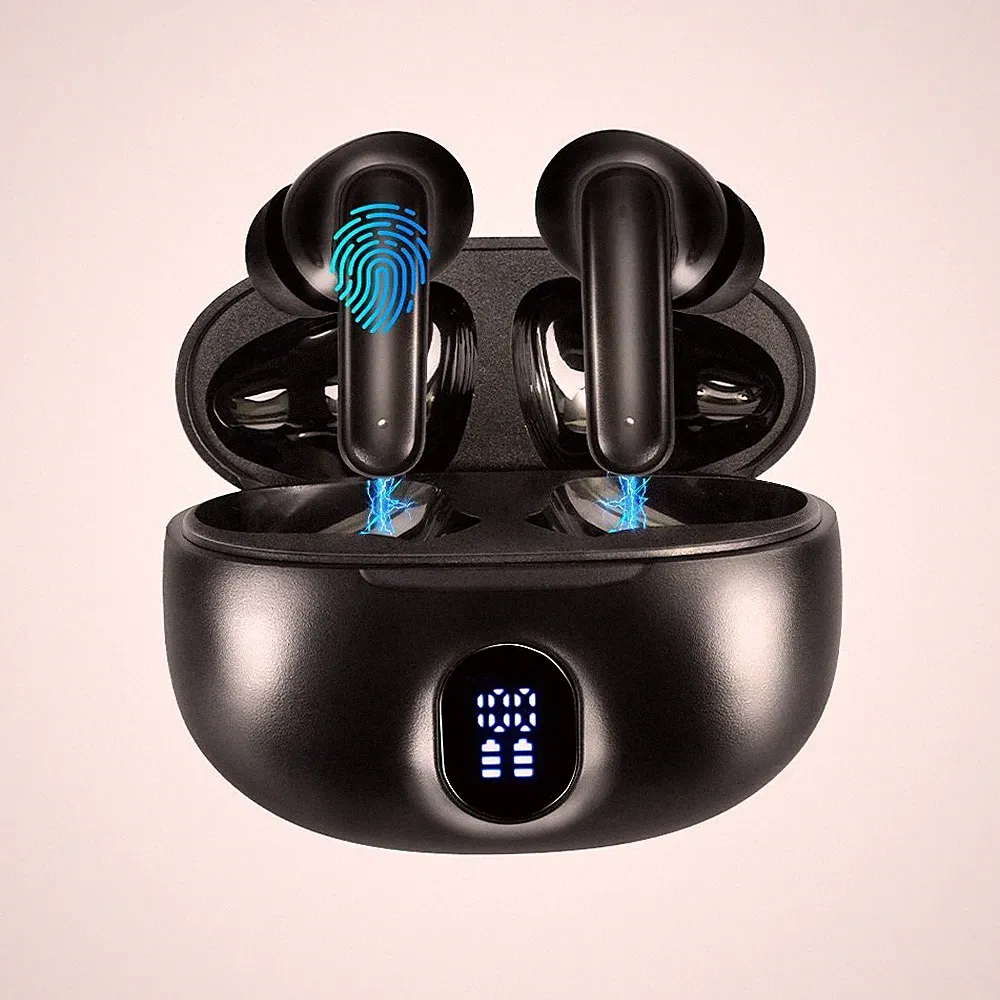 Für Samsung iPhone TV Handy Bluetooth Kopfhörer Ohrhörer In-Ear Kabellos Headset