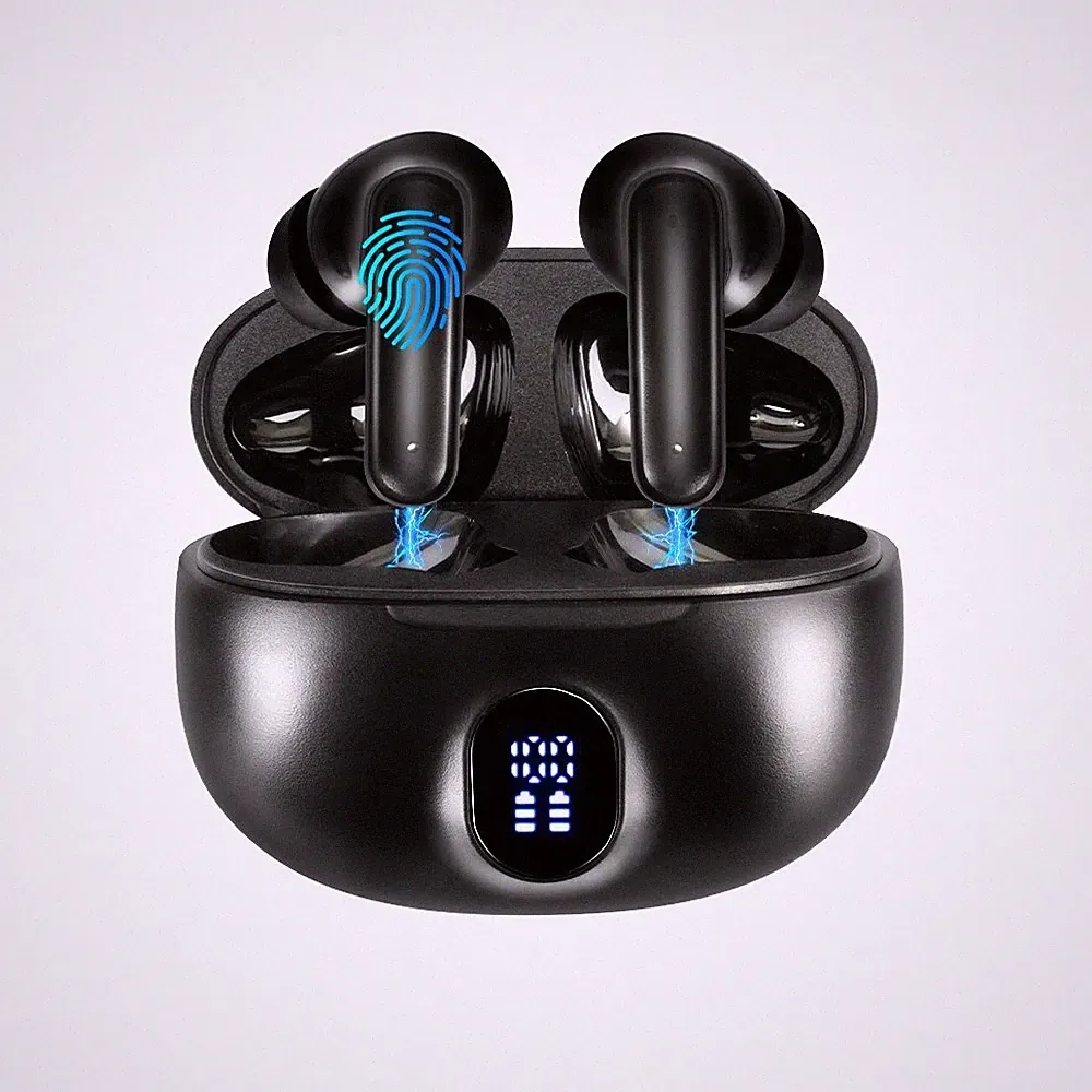 Für Samsung iPhone TV Handy Bluetooth Kopfhörer Ohrhörer In-Ear Kabellos Headset