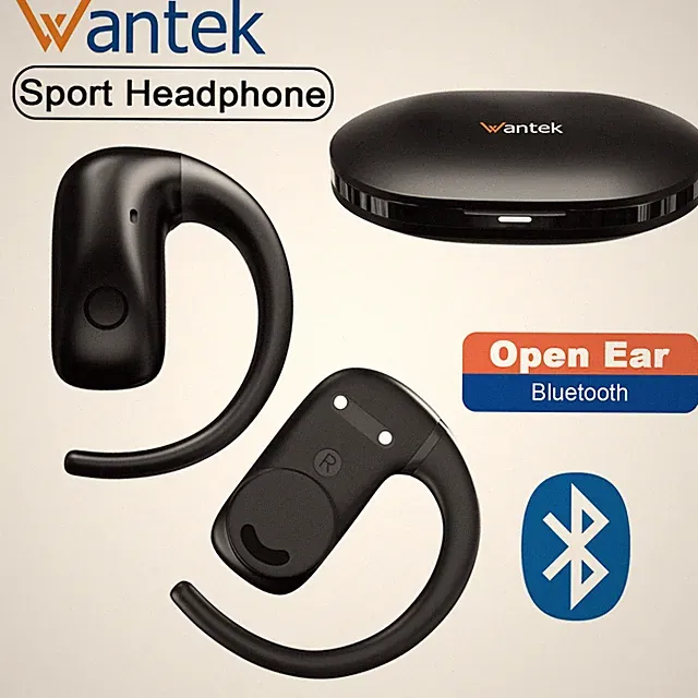 Funkkopfhörer mit Ladestation Offene Kopfhörer​ Bluetooth HiFi TWS Kopfhörer