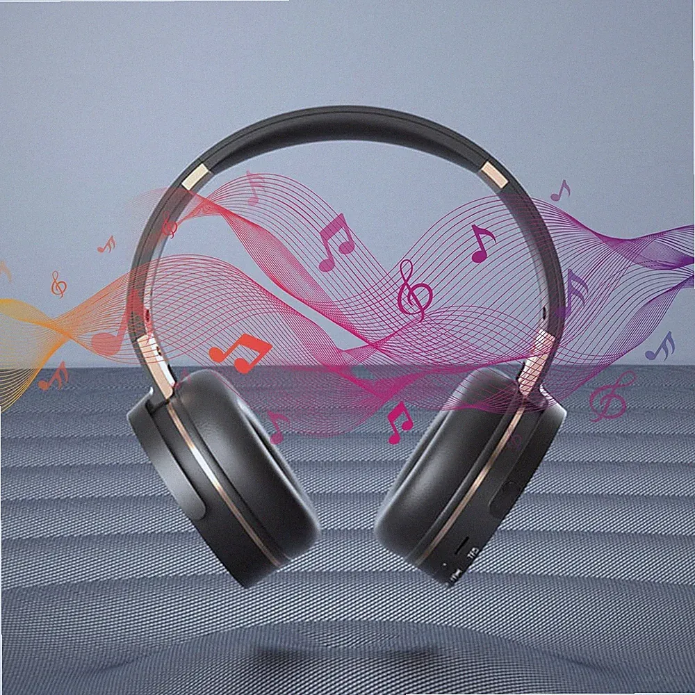 Funkkopfhörer On Ear Stereo Kabel Kopfhörer für TV Fernseher PC Handy MP3 DHL