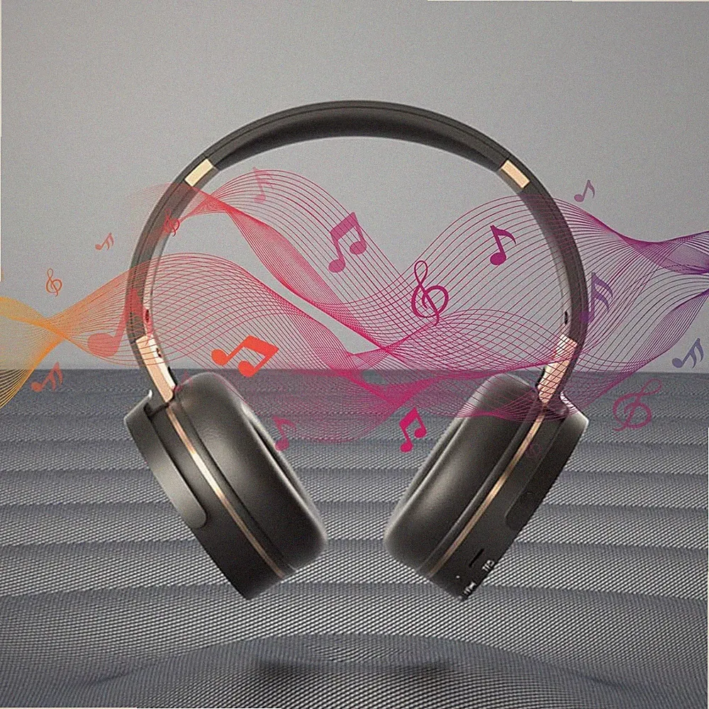 Funkkopfhörer On Ear Stereo Kabel Kopfhörer für TV Fernseher PC Handy MP3 DHL