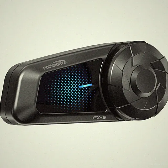 FX-S Motorrad-Bluetooth-Headset V5.4, Helm-Intercom, 2-Wege, 1000 m, wasserdicht