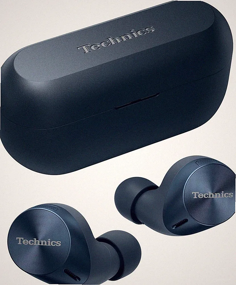 (G1A) Technics EAH-AZ60M2E Kabellose In-Ear Kopfhörer Bluetooth Multipoint Blau