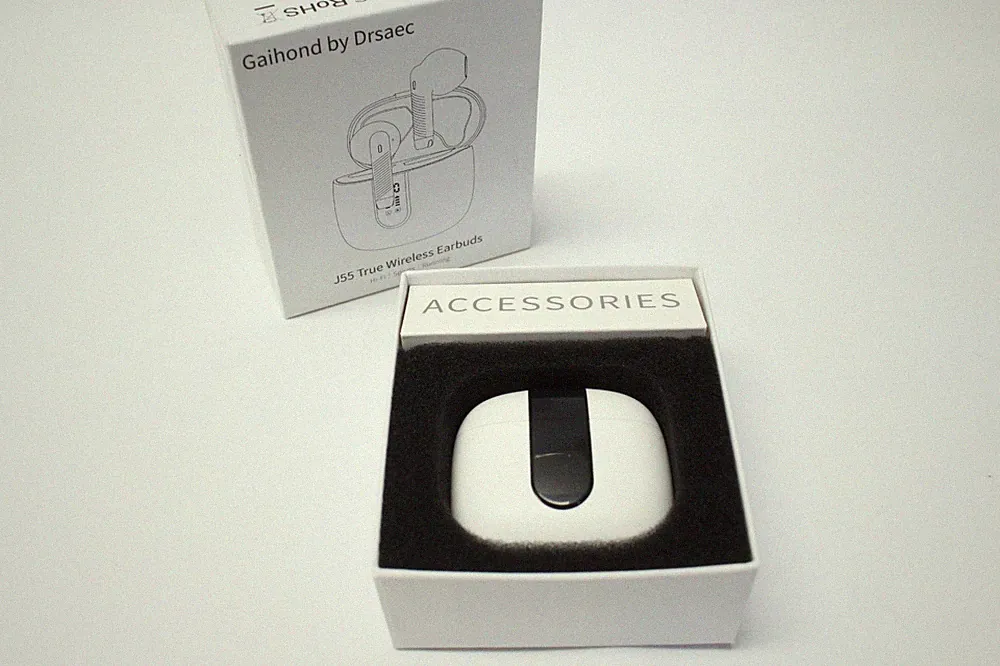 Gaihonq by Drsaec J55 True Wireless Bluetooth Kopfhörer Earbuds mit Ladecase