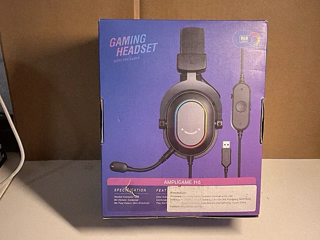 Gaming Headset USB 7.1 Virtual Surround Sound – neu, originalverpackt