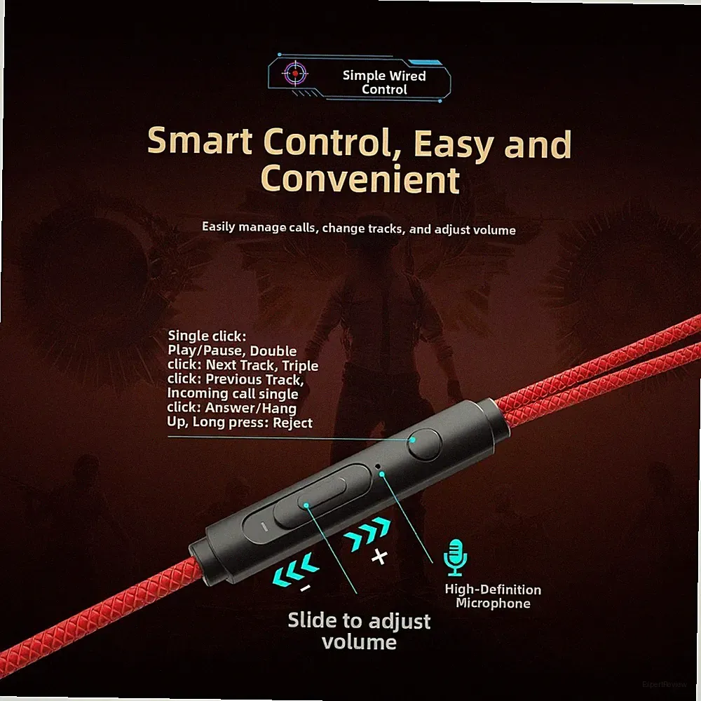 Gaming Kopfhörer für PC Konsole Handy 10mm Treiber Omnidirektionales Mikrofon