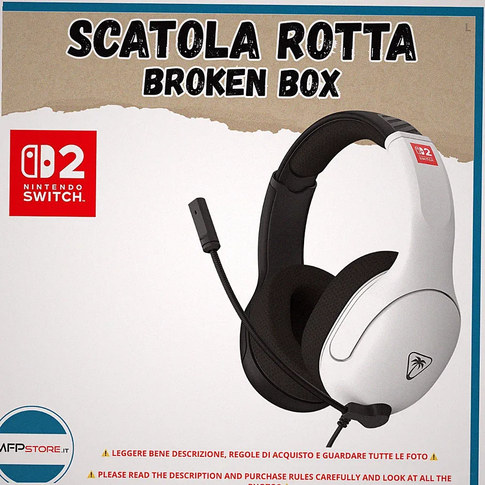 Gaming Kopfhörer Nintendo Switch 2 Turtle Beach Airlite Fit, KAPUTTE VERPACKUNG