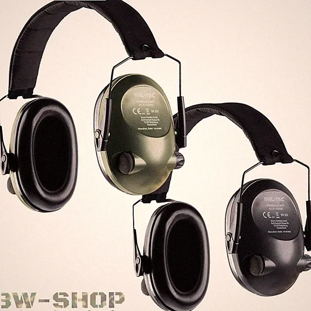 GEHÖRSCHUTZ AKTIV ELEKTRONISCH MILITÄR JAGD OHRSCHUTZ KOPFHÖRER AUDIO RADIO MP3