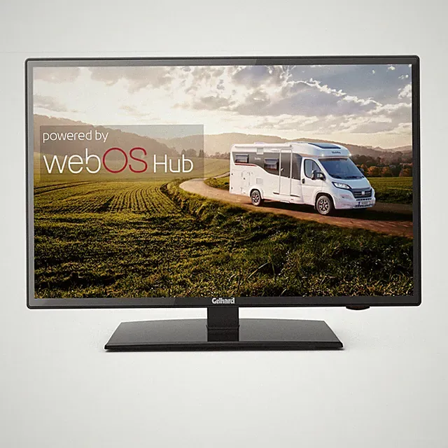 Gelhard GTV2256 LED Smart TV WebOS mit DVD und Bluetooth DVB-S2/C/T2 für 12V u.