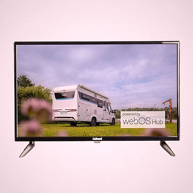 Gelhard GTV2410 LED Smart TV WebOS und Bluetooth DVB-S2/C/T2 für 12V u. 230Volt