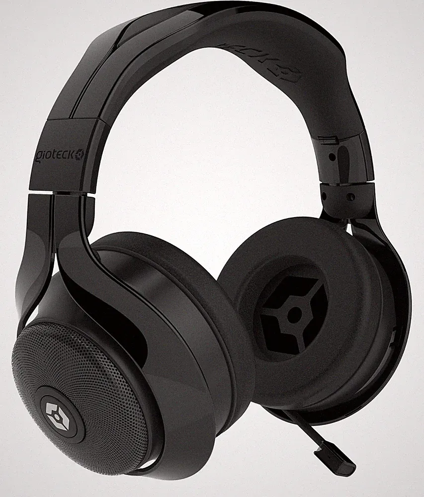 Gioteck FL200 Wired Gaming-Stereo-Headset Kabelgebunden Kopfhörer Schwarz