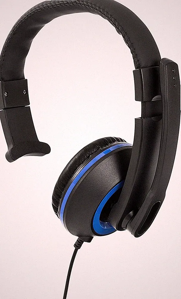 Gioteck XH50 Universal Gaming Headset Kabelgebunden Kopfhörer Wired Blau