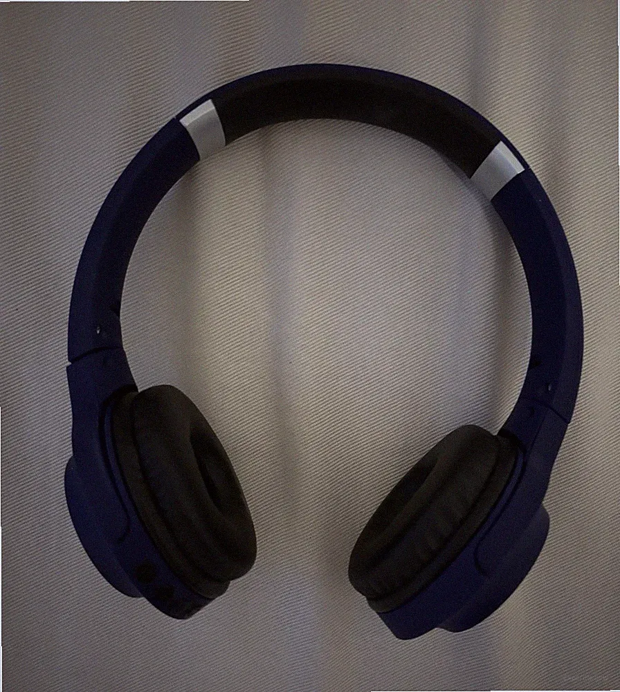 Go Rock GR-BT21 On-Ear Kopfhörer Blau, Bluetooth & 3,5 mm Klinke