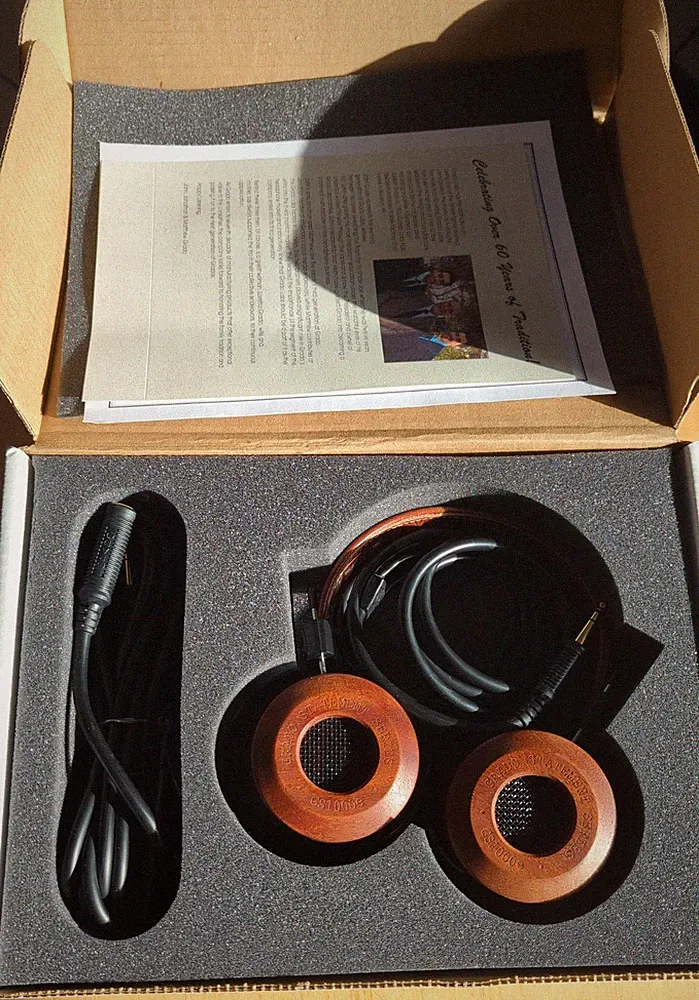 Grado GS1000e High-End Kopfhörer der Statement-Serie, Mahagoni