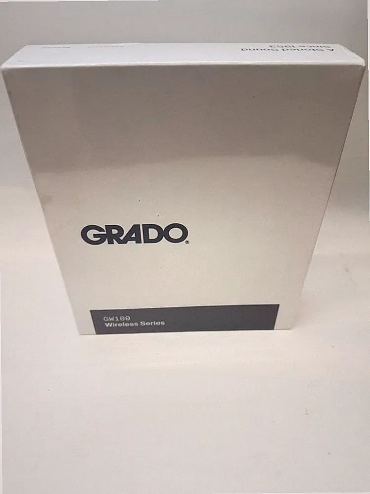 Grado GW100 Bluetooth Wireless Kopfhörer Schwarz Brandneu, ungeöffnet