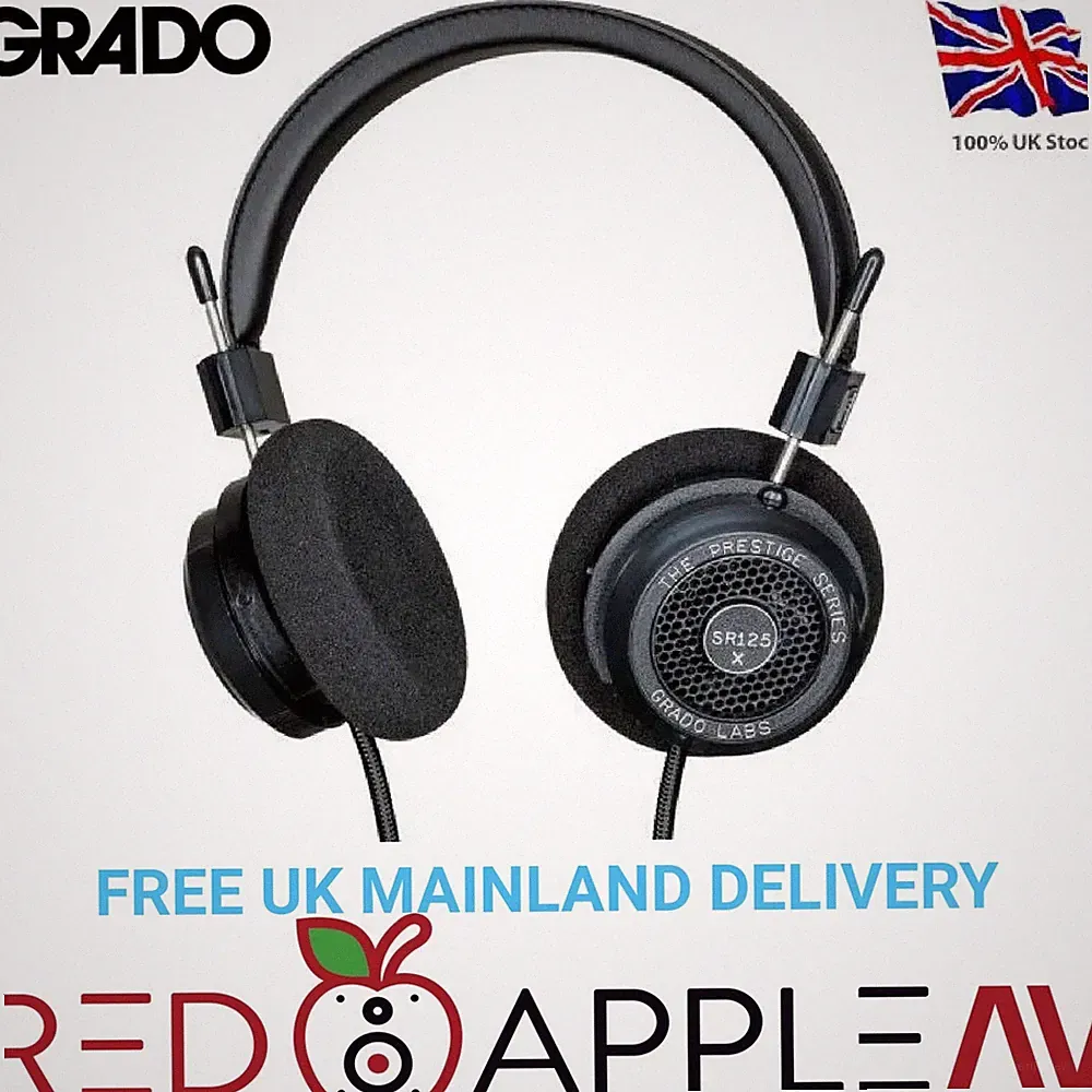 Grado SR125x Prestige Series kabelgebundene On-Ear offene Stereo-Kopfhörer