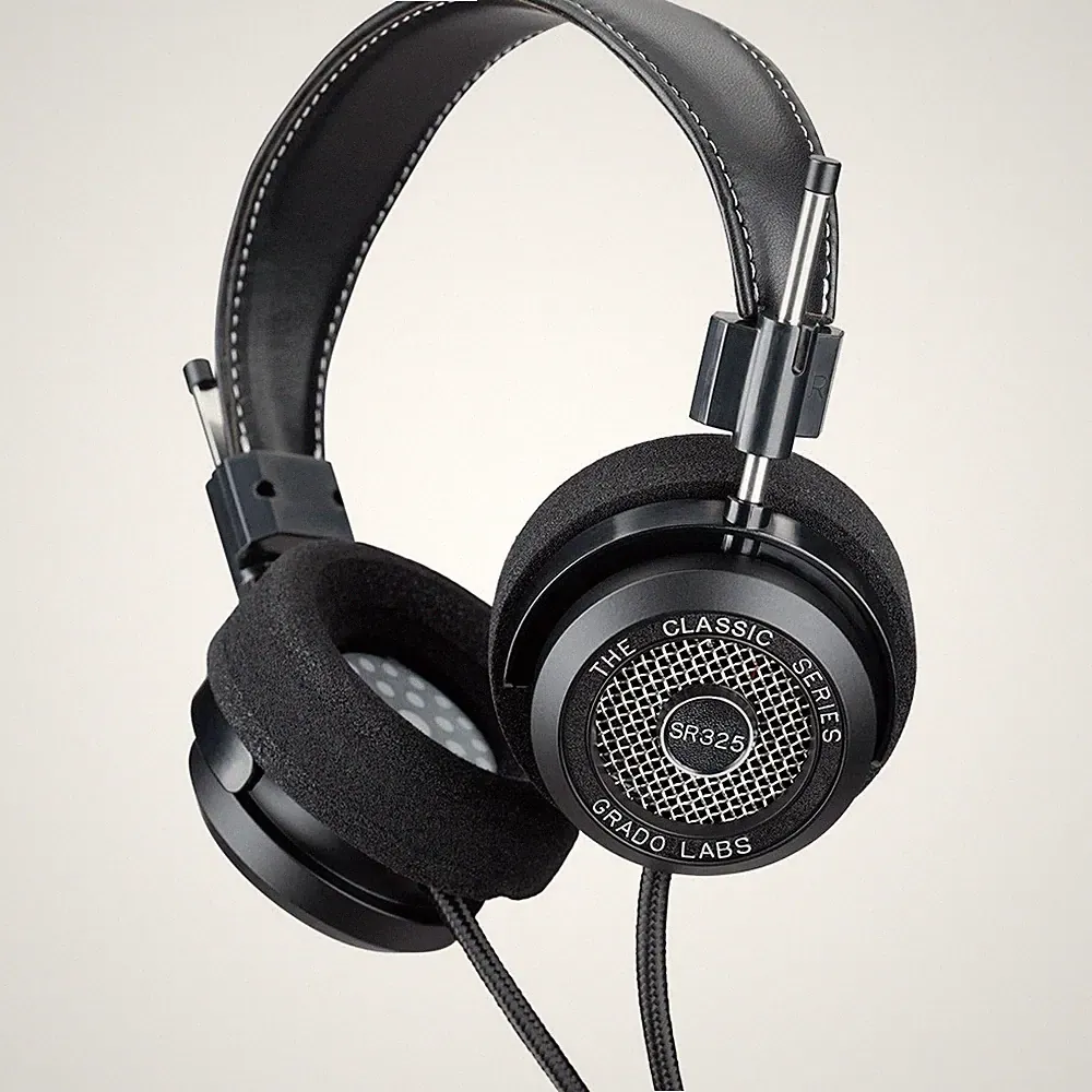 Grado SR325x Kopfhörer - Open Back Audiophile On-Ear Reference Series Silber