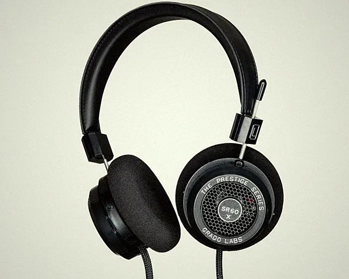 Grado SR60x Prestige On Ear HiFi Kopfhörer. Offener Rücken. Neuestes Modell. DEKO