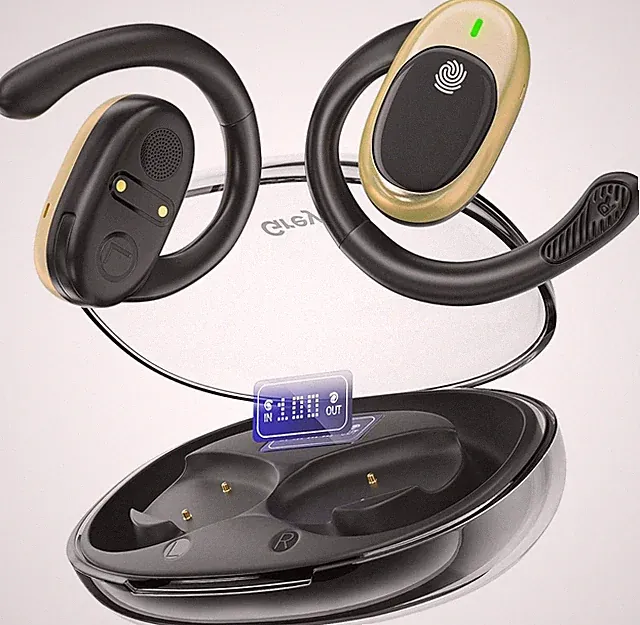 Greyolk Bluetooth Kopfhörer Übersetzer 156 Sprachen 3-in-1 Headset Kabellos