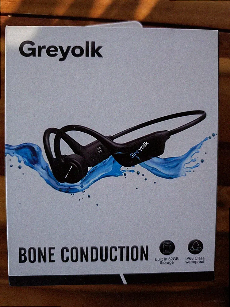 Greyolk Bone Conduction Kopfhörer 32GB IP68 Wasserdicht