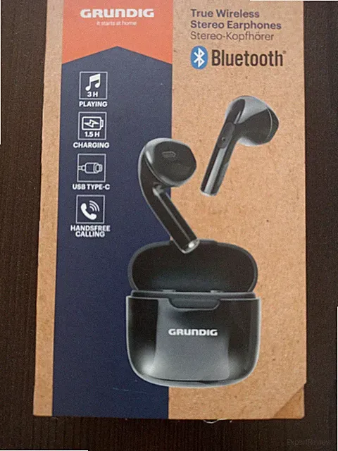 Grundig True Wireless In-Ear-Kopfhörer, Schwarz