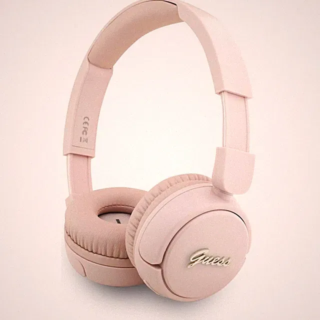GUESS METALLLOGO-SCHRIFTZUG KABELLOSER OVER-EAR-KOPFHÖRER FÜR HANDYS
