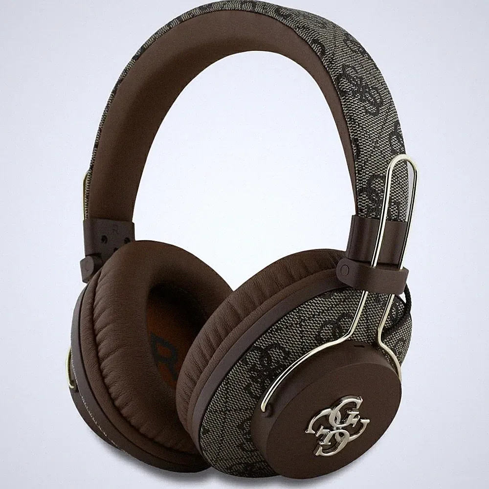 GUESS ON-EAR BLUETOOTH-KOPFHÖRER FÜR SMARTPHONES MIT ENC-FUNKTION METALLLOGO