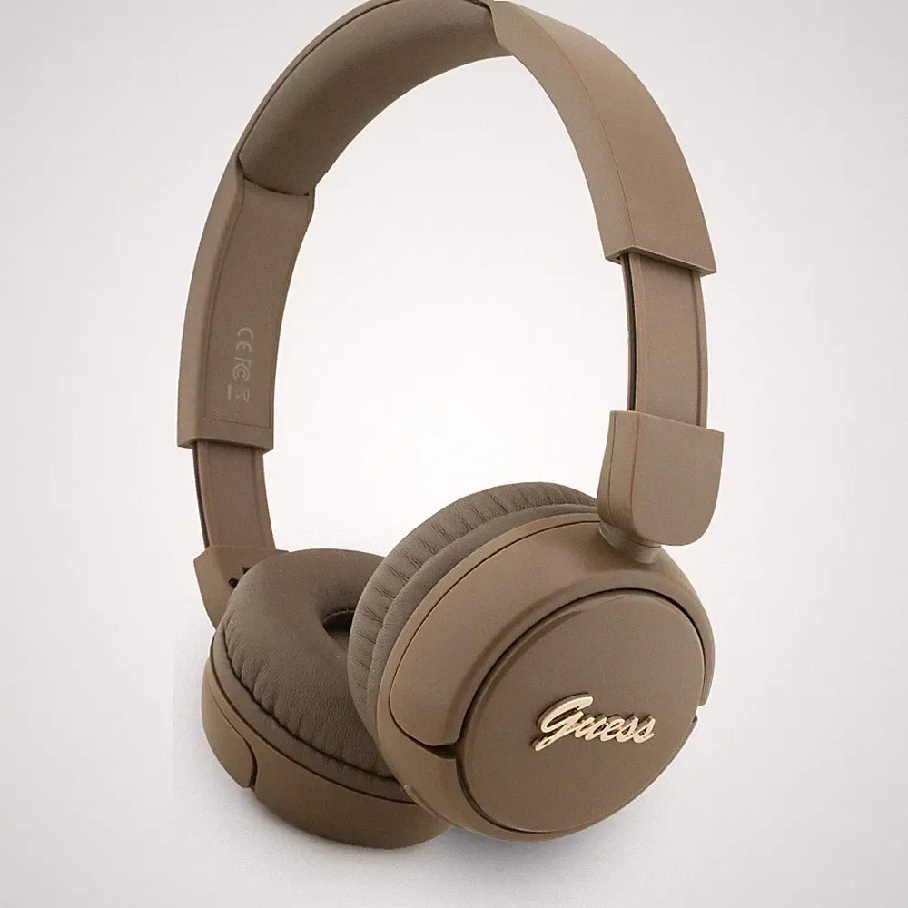 GUESS On-Ear-Kopfhörer – Metall-Logo-Schriftzug für iPhone 12, 13, 14, 15 und 16