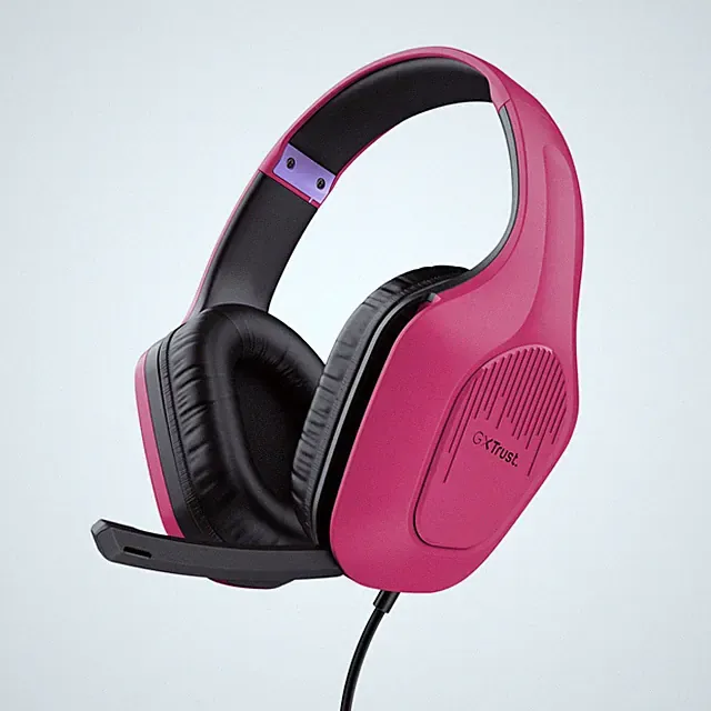 GXT 415P Zirox Leichtes Gaming Headset mit 50 mm Treiber für PC Xbox PS4 PS5