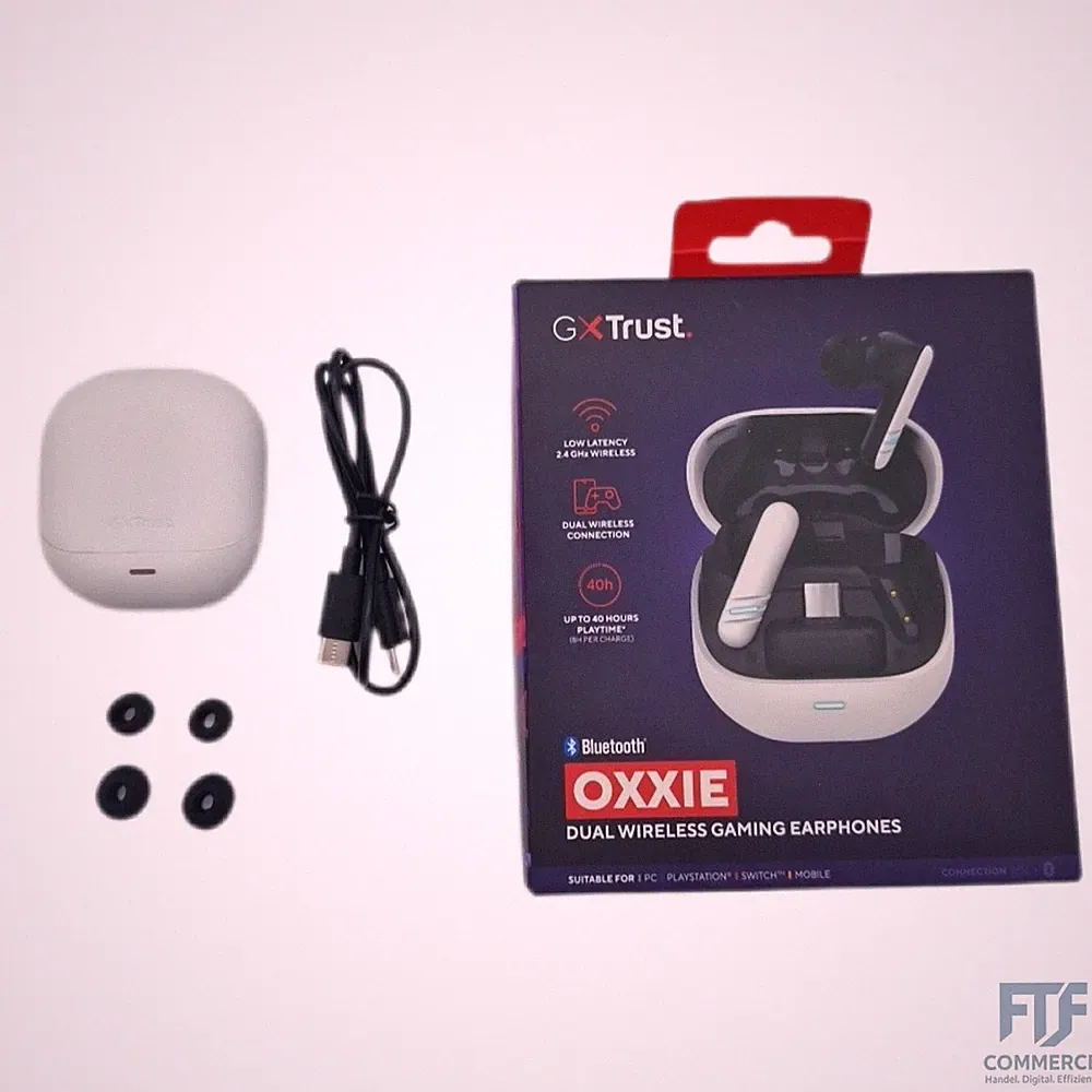 GXTrust 409 Oxxie In Ear Gaming Kopfhörer Kabellos Bluetooth PS5 Switch PC Mobil
