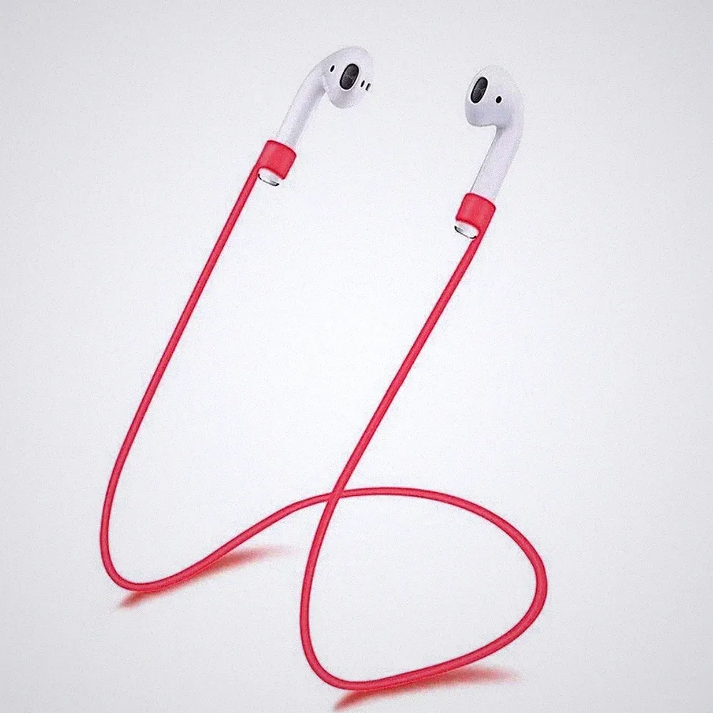 Halteband für Apple Air Pod / Air Pods Pro / rot / Kopfhörer Band Anti-Lost