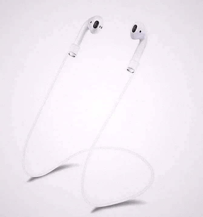 Halteband für Apple Air Pod / Air Pods Pro / transparent / Kopfhörer / Anti-Lost