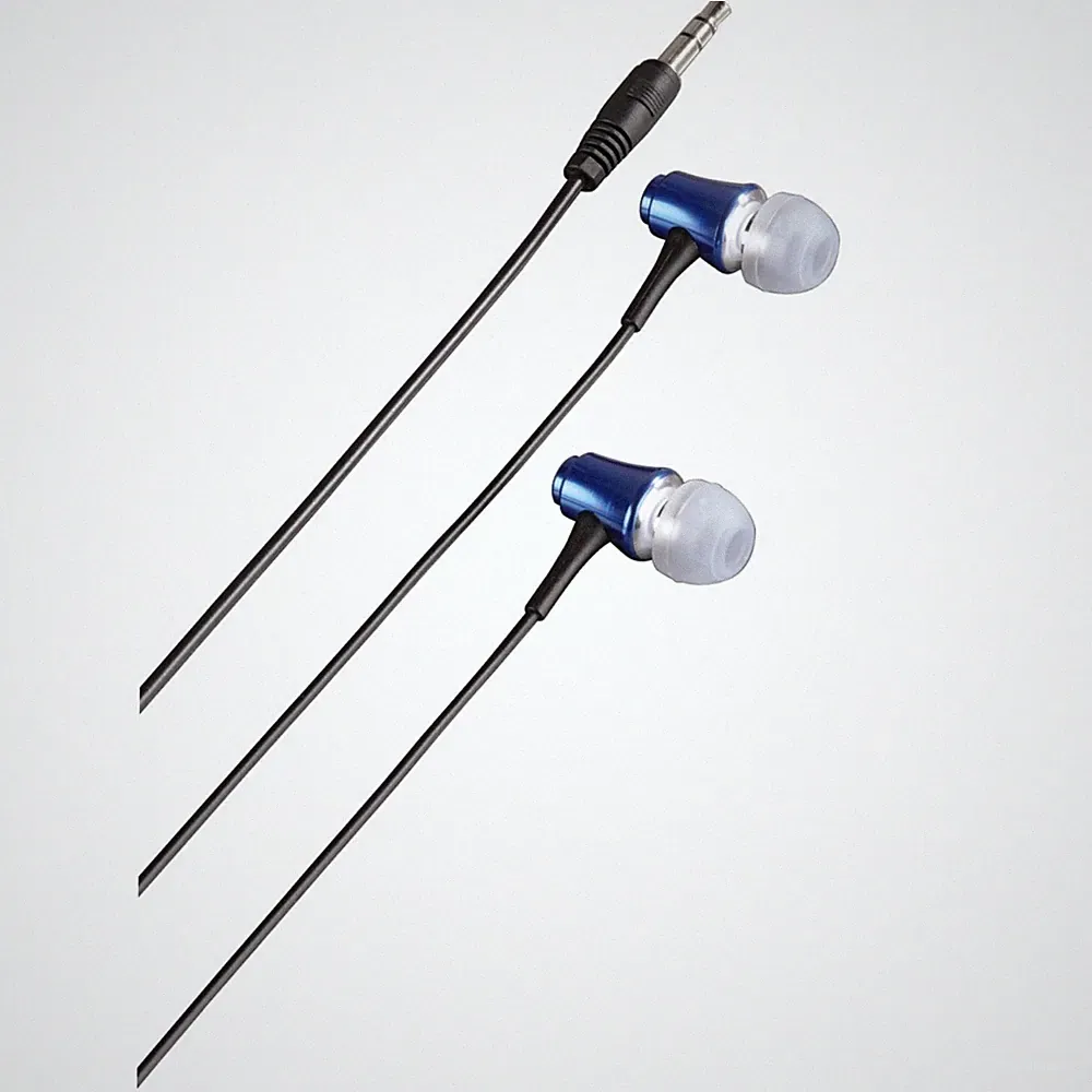 Hama ALU In-Ear Kopfhörer Headset Blau 3,5mm für MP3 Player iPod CD MD Walkman