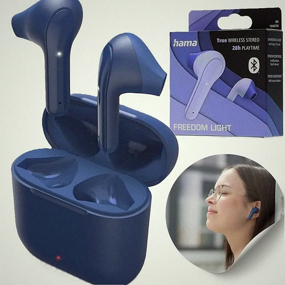 Hama Bluetooth Kopfhörer In Ear Free.Light II kabellos Ohrhörer