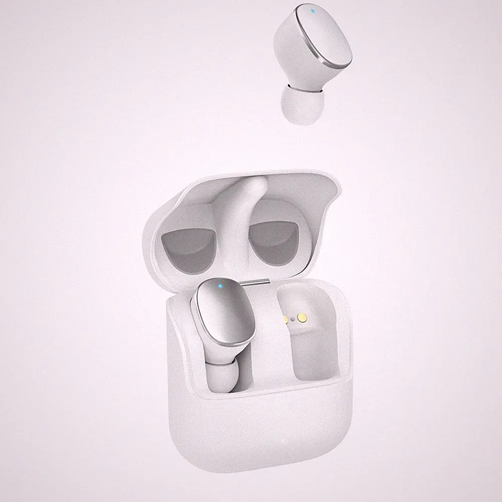 Hama Bluetooth Kopfhörer In Ear Spirit Pure kabellos Headset Wireless TWS Weiß