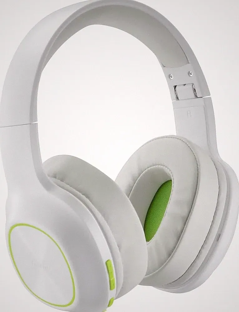 Hama Bluetooth Kopfhörer Over-Ear Kopfhörer kabellos mit extra Bass faltbar weiß