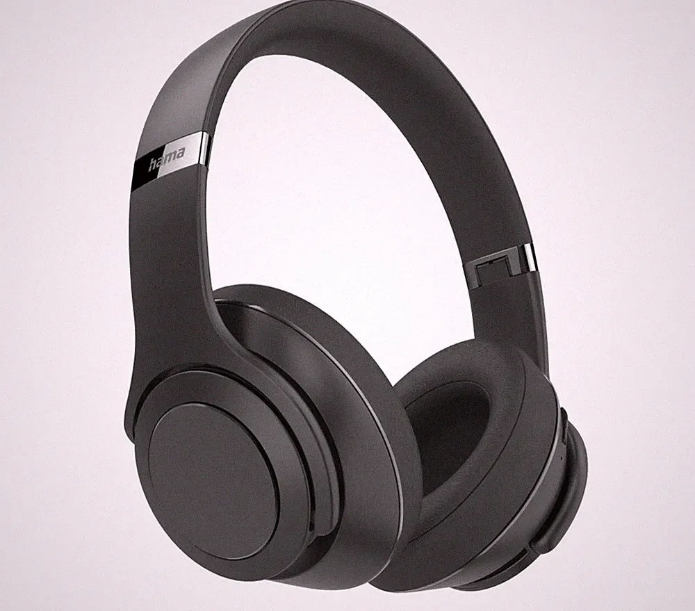 Hama Bluetooth Kopfhörer Over Ear Passion Turn kabellos faltbar Headset Speaker