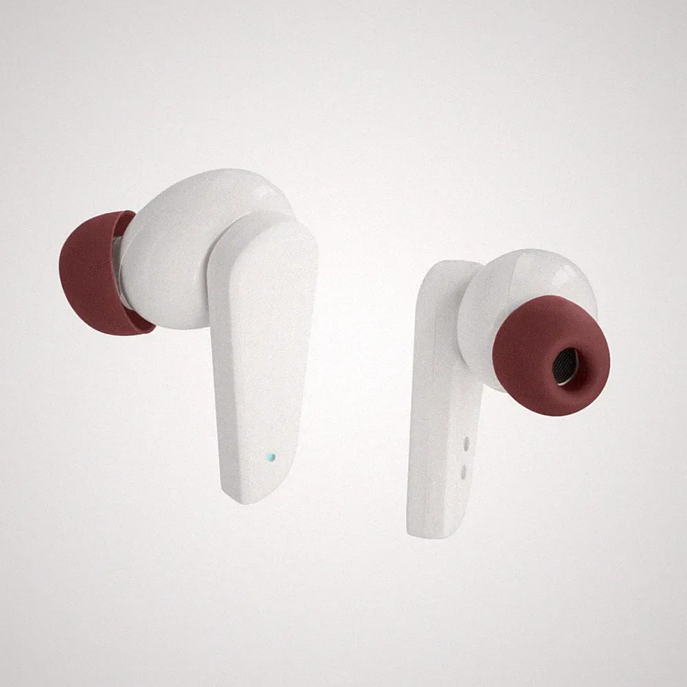 HAMA Bluetooth®-Kopfhörer "Spirit Pocket", True Wireless, In-Ear, Weiß Buds