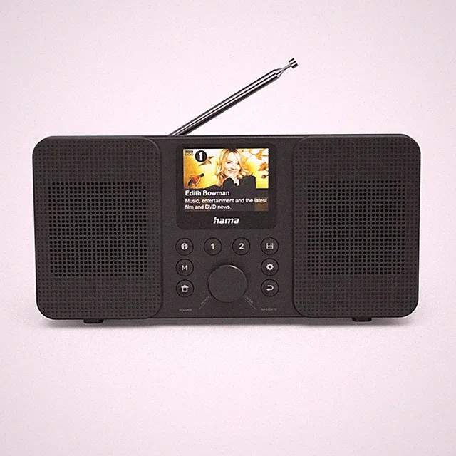 Hama Digitalradio Internetradio DIR10 FM DAB DAB+ Bluetooth WLAN Streaming Radio