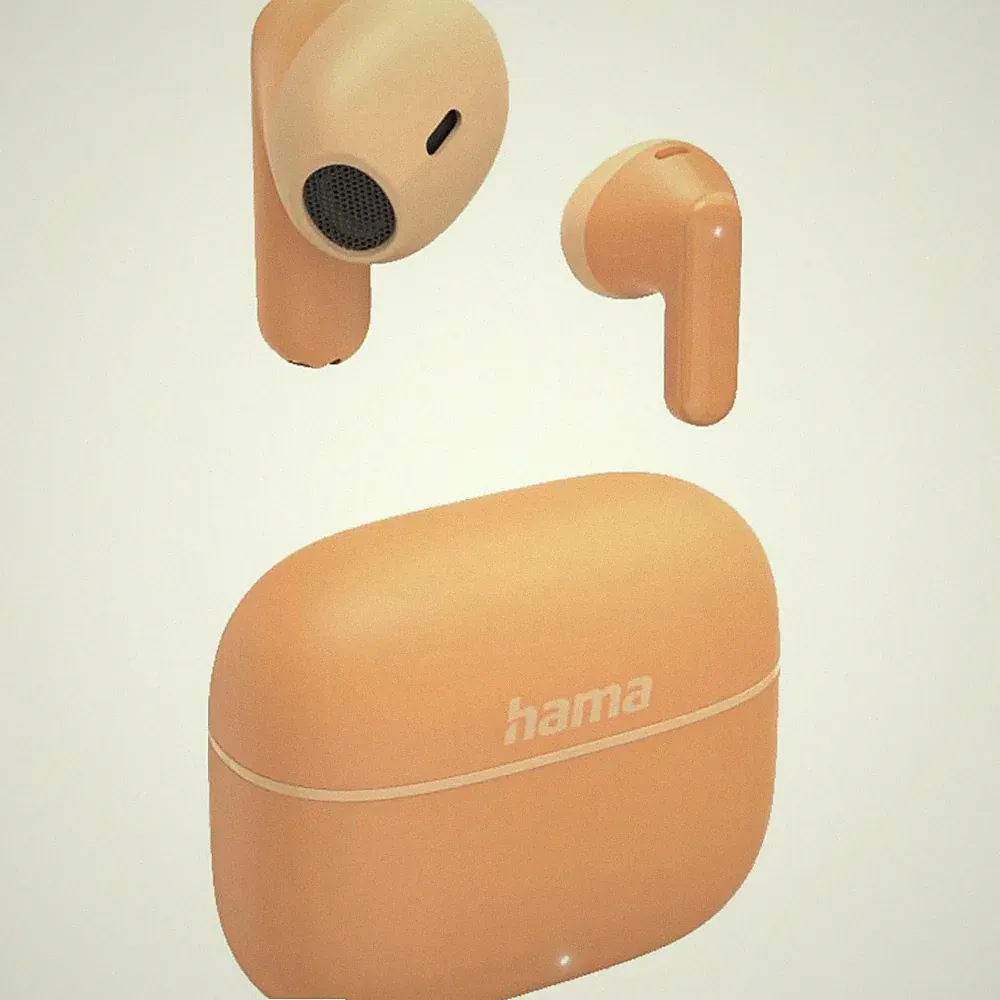 Hama Freedom Kopfhörer Orange Bluetooth