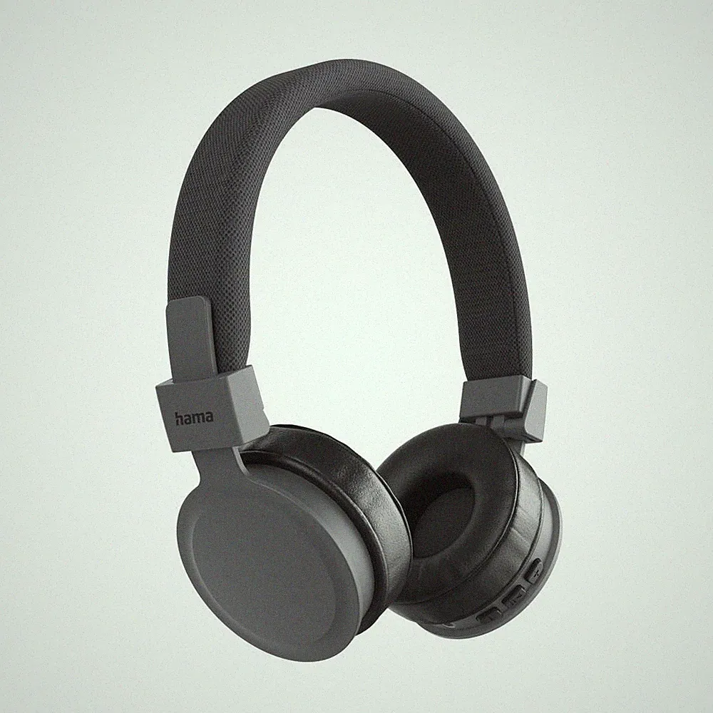 Hama Freedom Lit III – Bluetooth On-Ear-Kopfhörer, faltbar mit Mikrofon, Schwarz