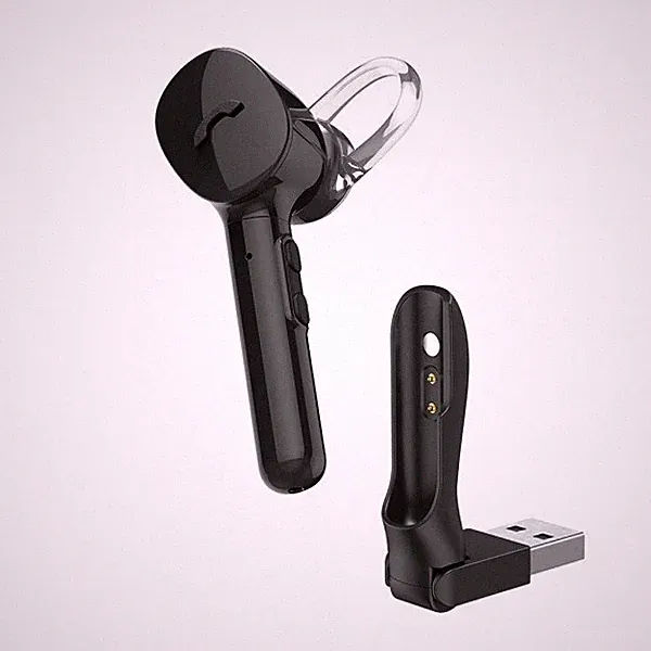 Hama Headset Mono Bluetooth MyVoice mit USB Docking, für Handy, PC, 00177060