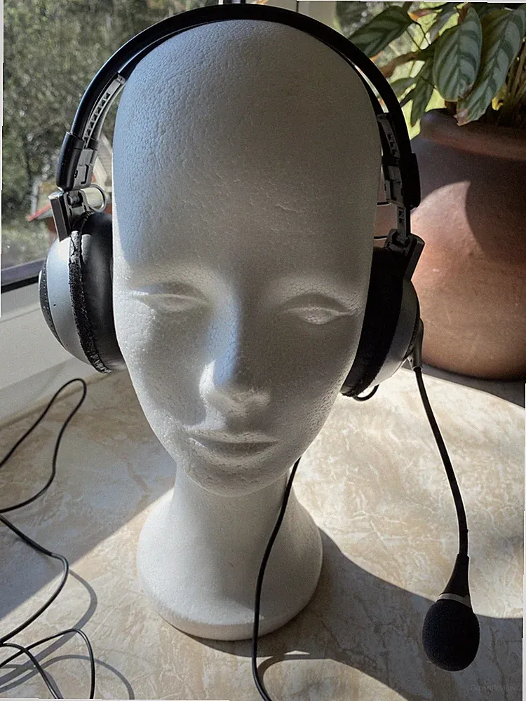 Hama HS-80 PC-Headset Silber Schwarz Kopfhörer Gaming verstellbar faltbar