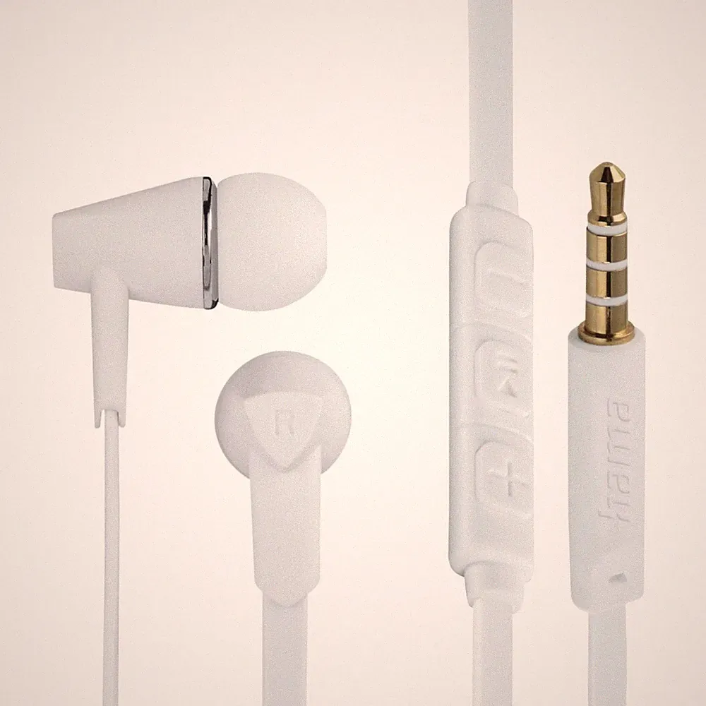 Hama In-Ear Headset JOY 3,5mm Klinke Ohrhörer Kopfhörer Mikrofon Fernbedienung