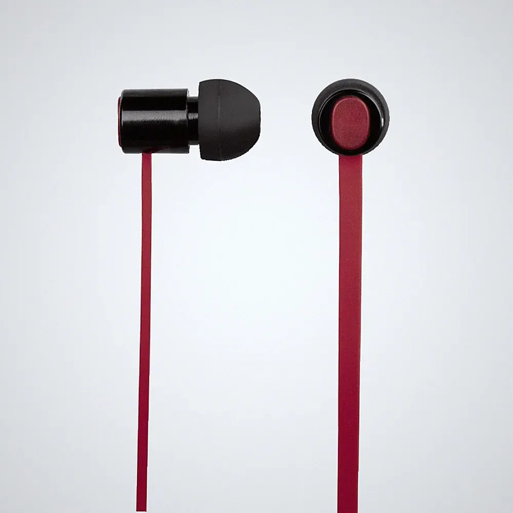 Hama In-Ear Kopfhörer Pro Rot/Schwarz – Headset mit Mikrofon & Top Sound
