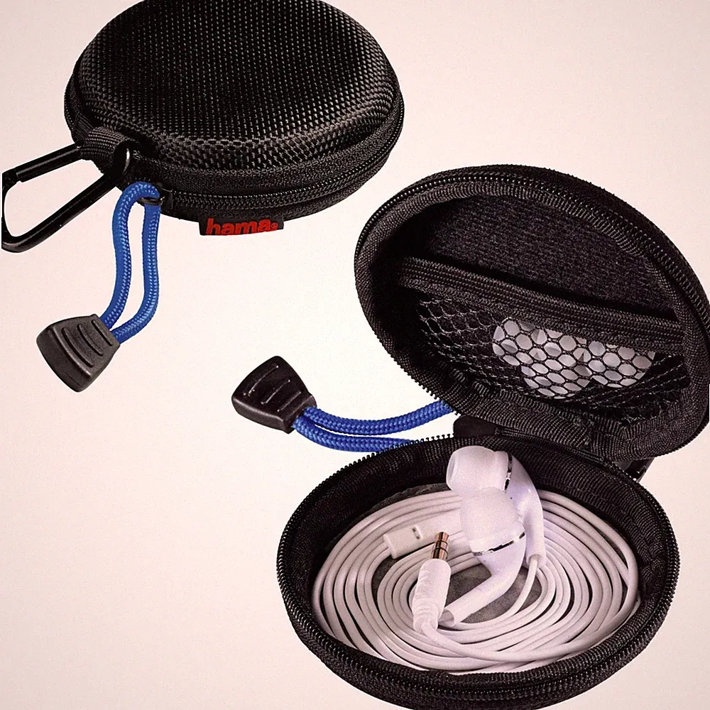 Hama In-Ear Kopfhörer Tasche Case Hülle für JBL Bose Beats Sony Samsung Headset